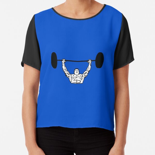 Muscle Man Chiffon Top