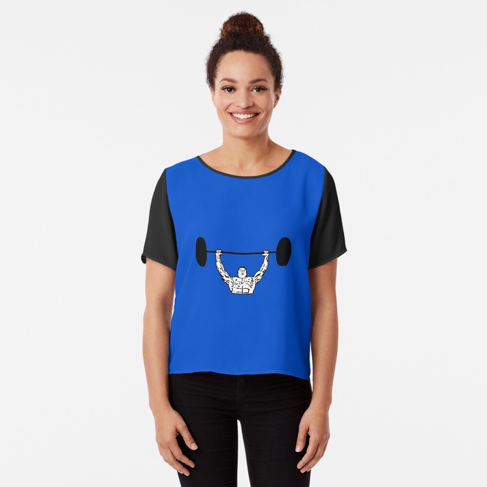 Muscle Man Chiffon Top