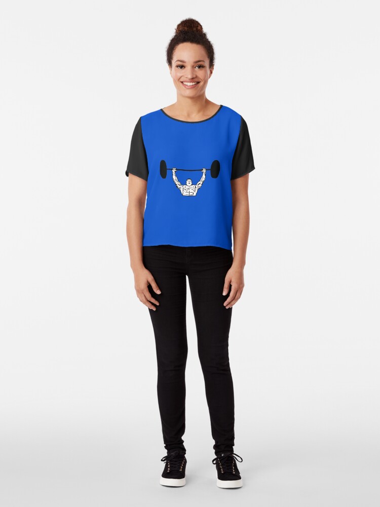Alternate view of Muscle Man Chiffon Top