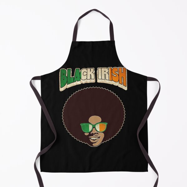 Item preview, Black Irish St. Patrick's Day Melanin Afro Funny designed and sold by funnytshirtemp.