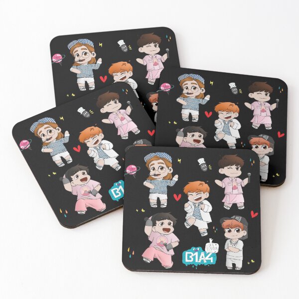 Item preview, B1A4 What’s Happening? Chibis  designed and sold by cnufatcakes.