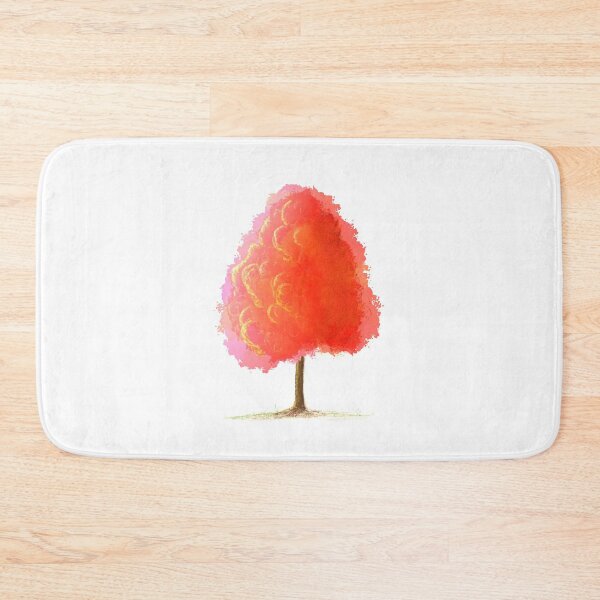 Item preview, Red Orange Maple Tree designed and sold by spooks draws.