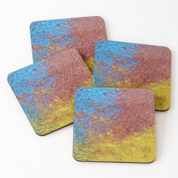 Item preview, Colored cubes # 1 A / acrylic painting designed and sold by DoreenGehrkeArt.