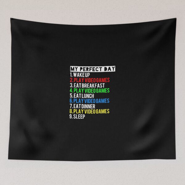 Item preview, My Perfect Day Video Games designed and sold by beruc.