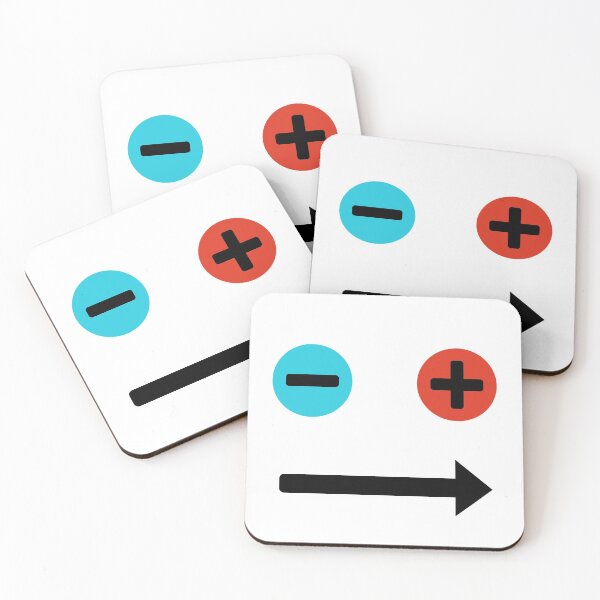 Item preview, Red Plus & Blue minus face designed and sold by Mosef -e.
