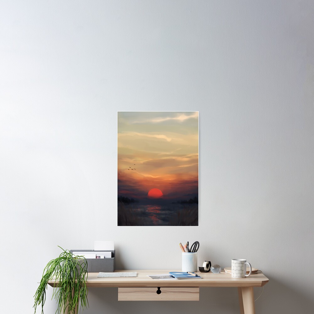 Red Sun Poster