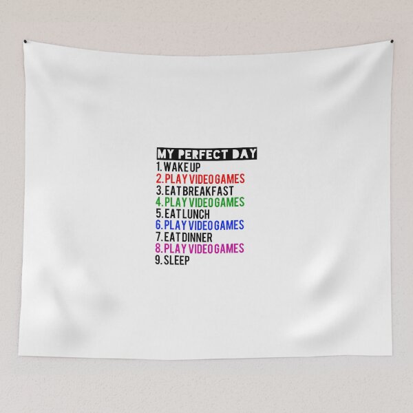Item preview, My Perfect Day Video Games designed and sold by beruc.