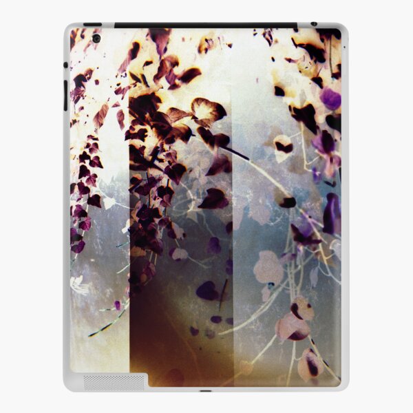 Magenta Flowers iPad Skin