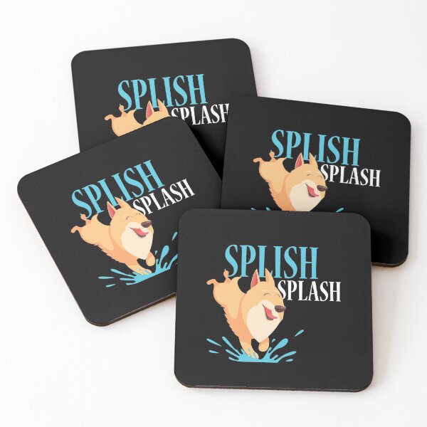 Item preview, Cute Shiba Dog - Splish Splash water game / TAGADOG designed and sold by tagadog.