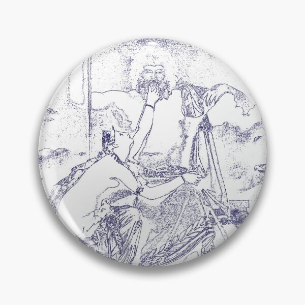 Item preview, Zeus Ancient Greek Mythology Jupiter Hellenism God designed and sold by h44k0n.
