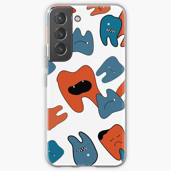 Ilustración con motivo muelas. Elige el producto que más te guste. Funda blanda para Samsung Galaxy