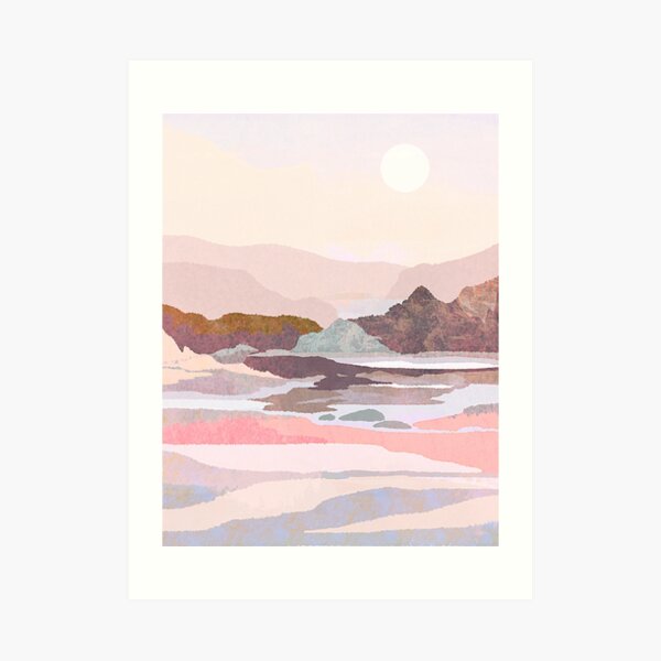 Waking softly Art Print