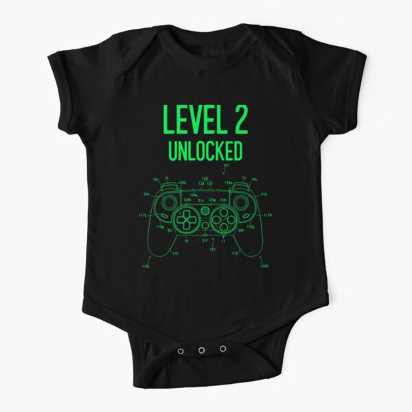 Level 2 Short Sleeve Baby One Piece Redbubble - roblox steve's one piece hack fly