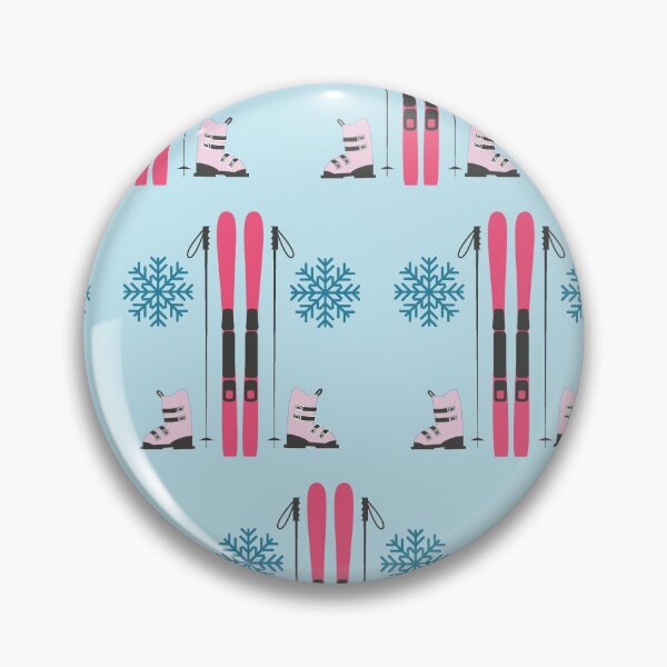 Item preview, Happy Ski Pattern designed and sold by SharksOnShore.