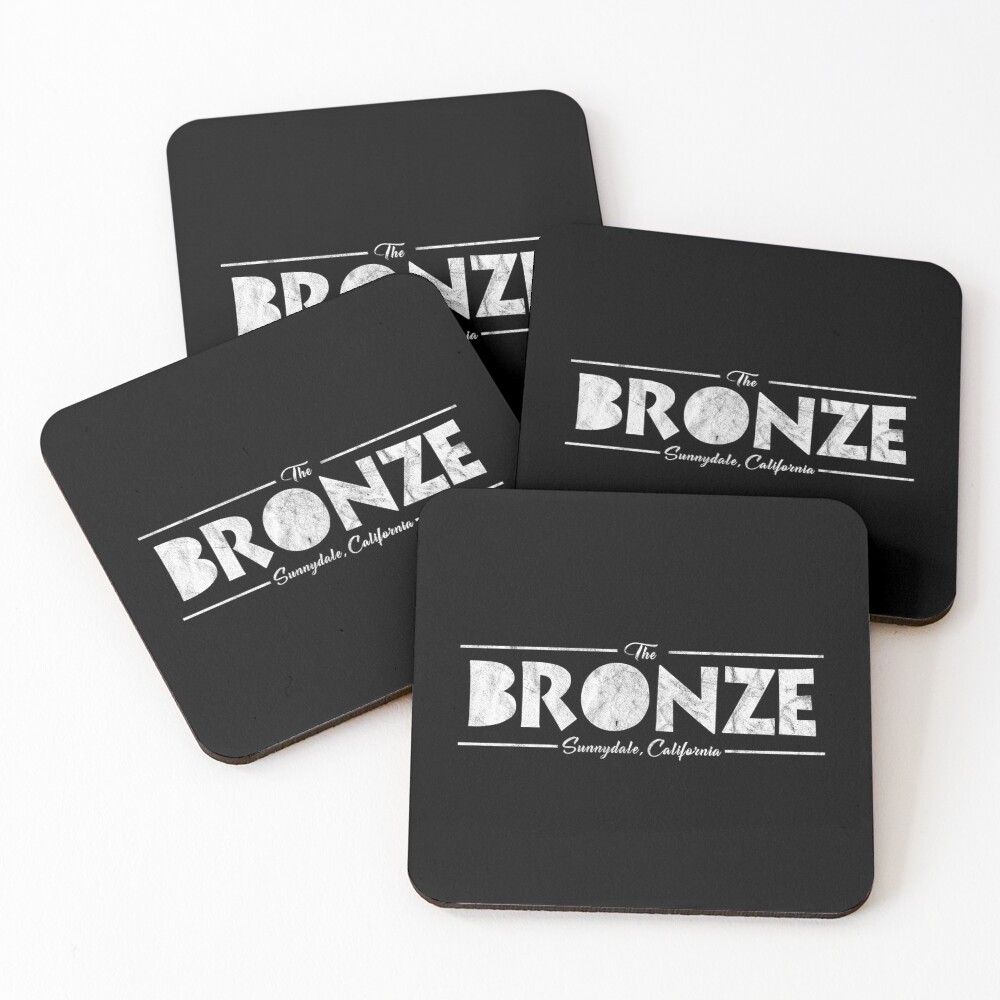 The Bronze Nightclub - Inspired by Buffy the Vampire Slayer Coasters (Set of 4)