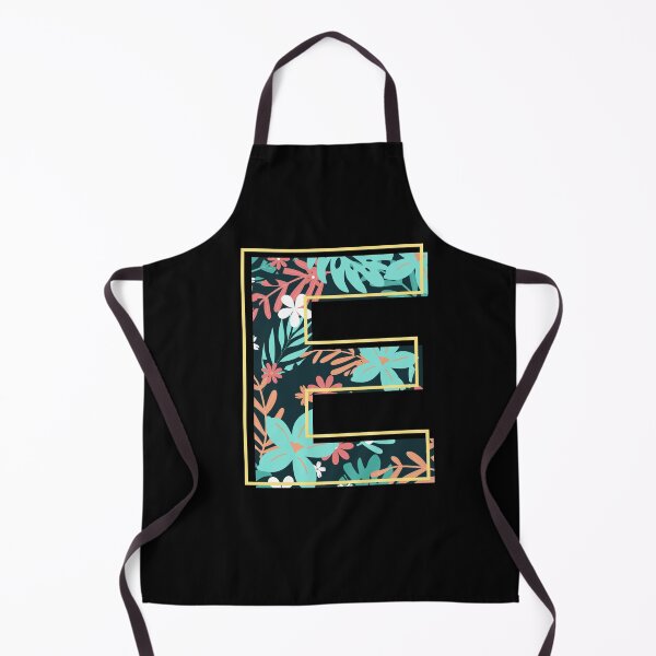Aperçu de l'œuvre Fleurs rétro lettre E créée et vendue par knst-wrk.
