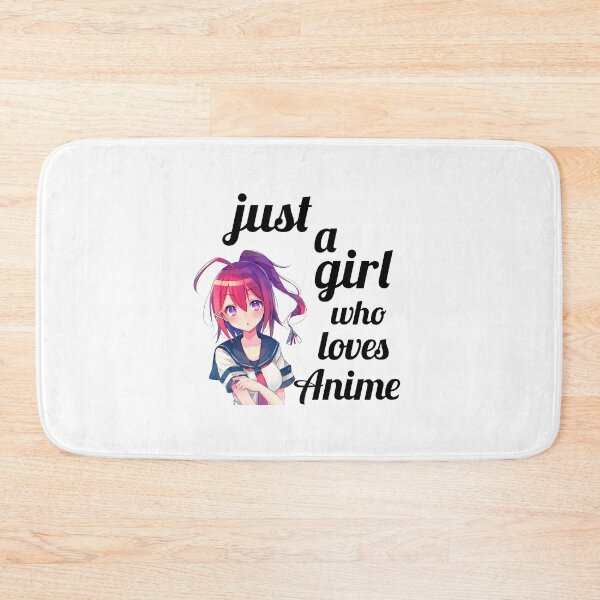 Item preview, Just a Girl Who Loves Anime designed and sold by beruc.