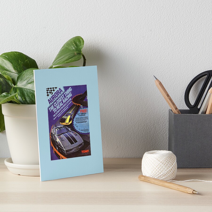 Item preview, Art Board Print designed and sold by ThrowbackAds.