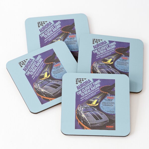 Item preview, TOY CAR RACING SET designed and sold by ThrowbackAds.