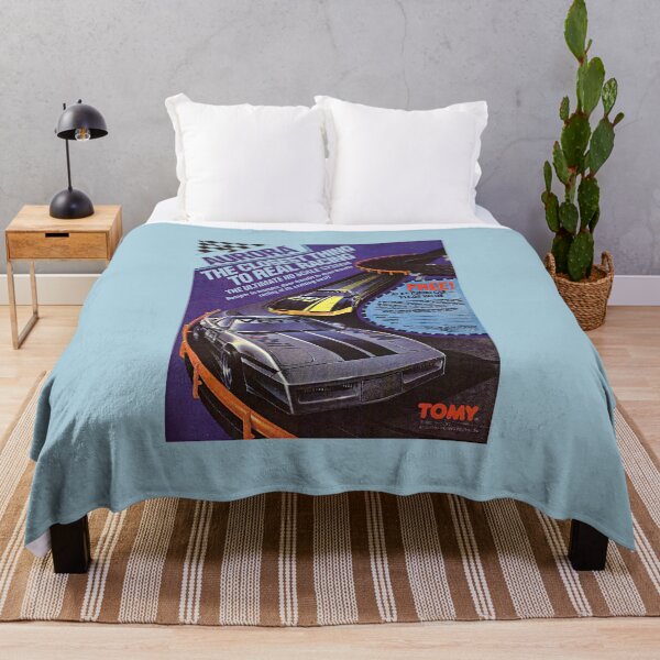 Item preview, TOY CAR RACING SET designed and sold by ThrowbackAds.