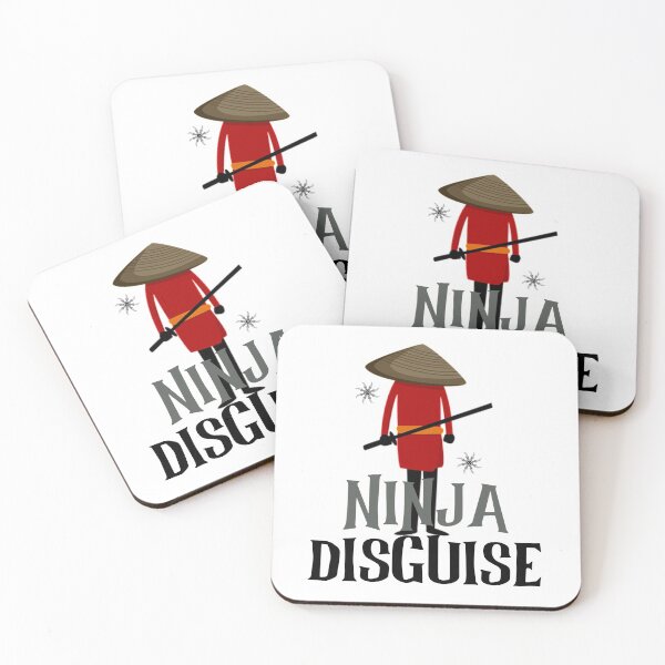 Item preview,  Ninja Disguise - Funny Samurai Common Joke designed and sold by Seopdesigns.