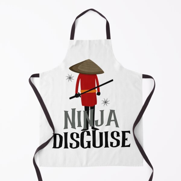 Item preview,  Ninja Disguise - Funny Samurai Common Joke designed and sold by Seopdesigns.