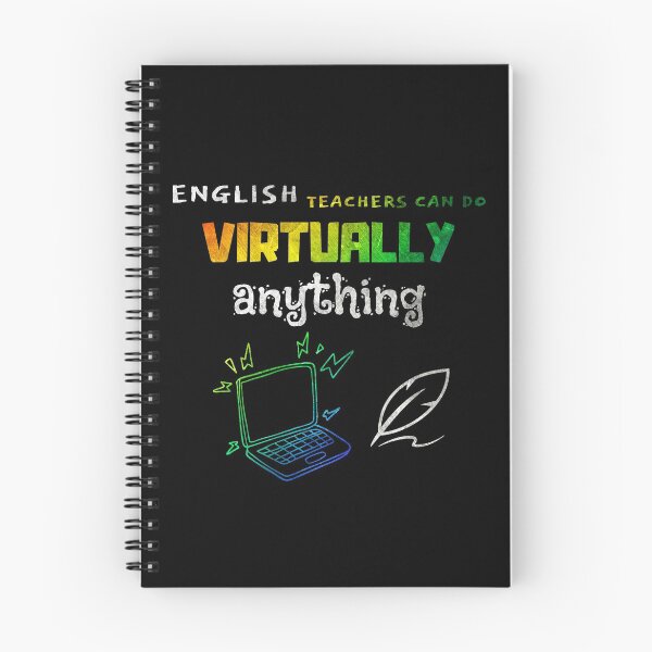 Item preview, ENGLISH TEACHERS CAN DO VIRTUALLY ANYTHING RAINBOW designed and sold by NiceSign.