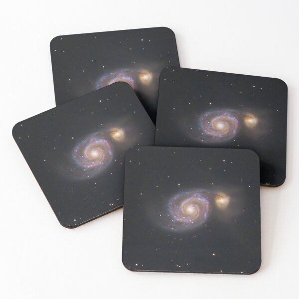 Item preview, M51 Whirpool Galaxy designed and sold by Giancarlo Erra Astro Prints & Merch.