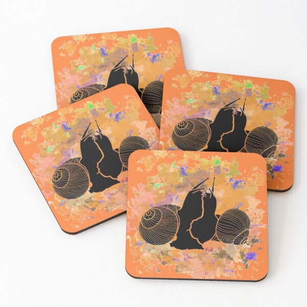 Item preview, snails designed and sold by KPT Art & Design.