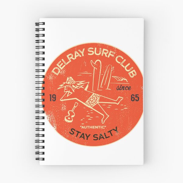 Item preview, Delray Surf Club Surfing Emblem Design designed and sold by BourbonMania.