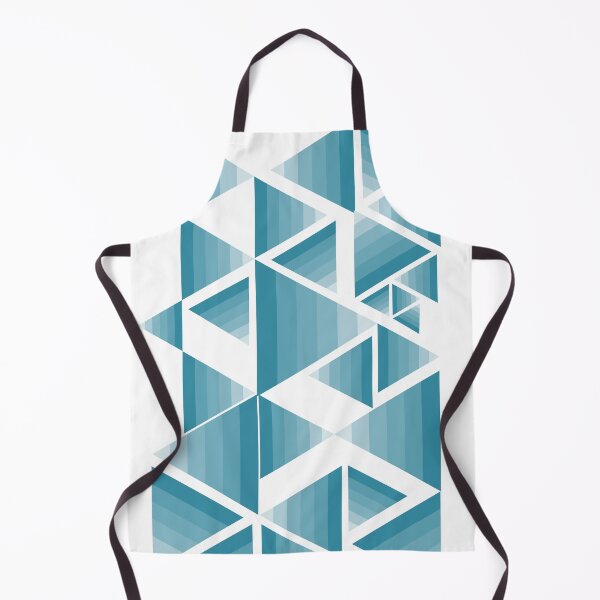 Item preview, Triangle blue pattern designed and sold by The Pattern Artist.