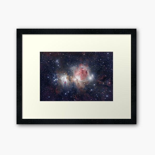 M42 Orion Nebula Framed Art Print