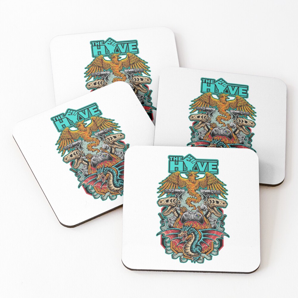 Item preview, Coasters (Set of 4) designed and sold by thehivehq.