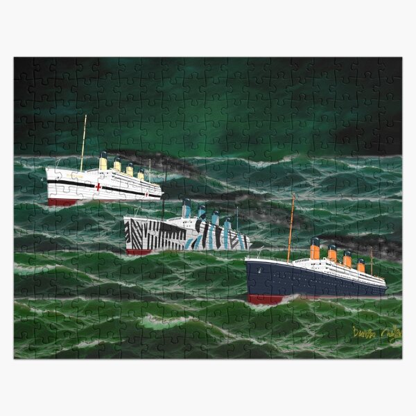 The 3 Giant Sisters Sailing Together Jigsaw Puzzle