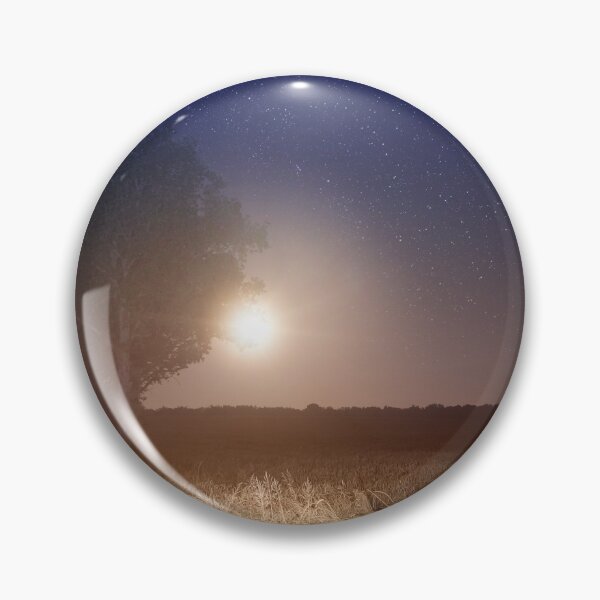 Item preview, Full moon rising with stars landscape designed and sold by Grégory DUBUS.