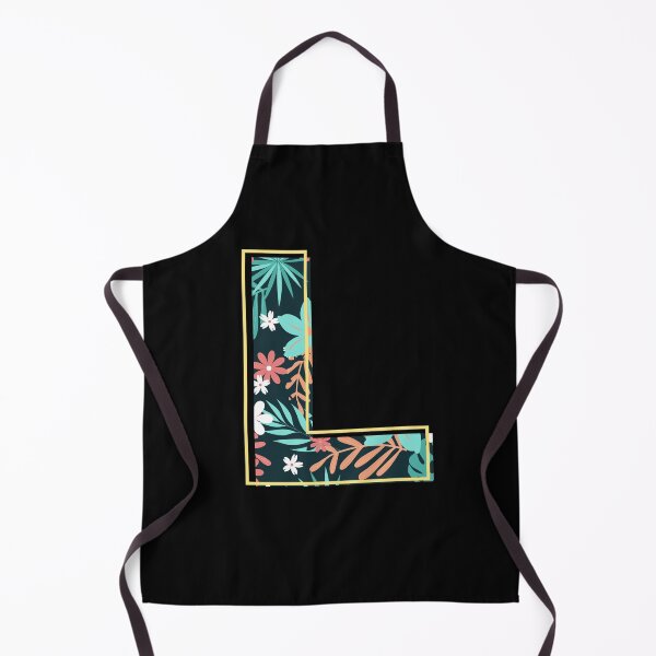 Item preview, Letter L retro flowers designed and sold by knst-wrk.