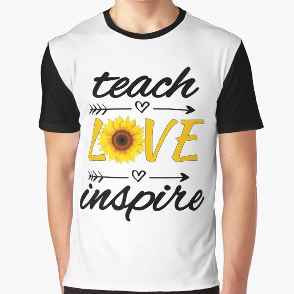 Item preview, Teach Love Inspire Cute Sunflower designed and sold by beruc.