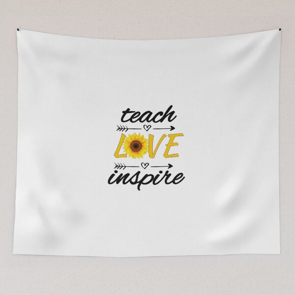 Item preview, Teach Love Inspire Cute Sunflower designed and sold by beruc.