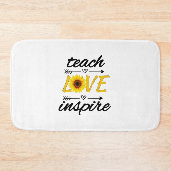 Item preview, Teach Love Inspire Cute Sunflower designed and sold by beruc.