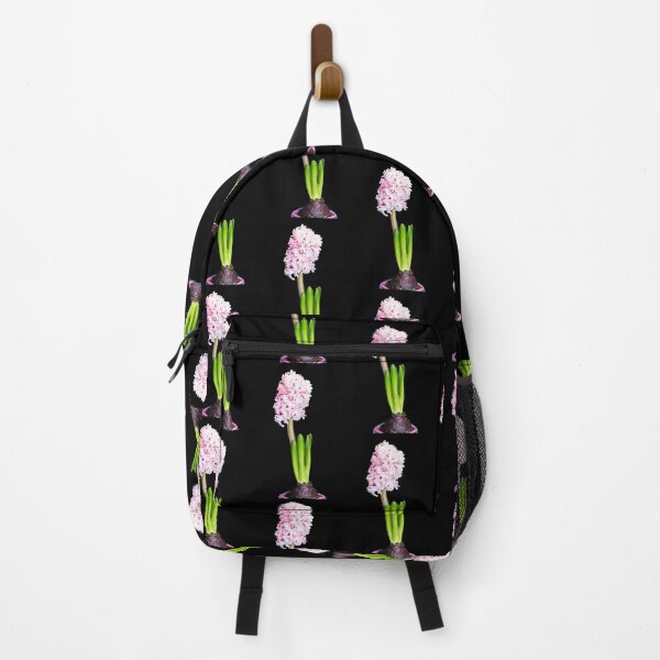 Item preview, Hyacinth pink flower bulb on black designed and sold by Grégory DUBUS.