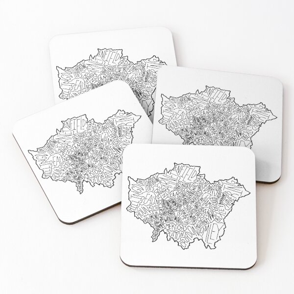 Item preview, Map of London designed and sold by Calen  Picard-Carroll.