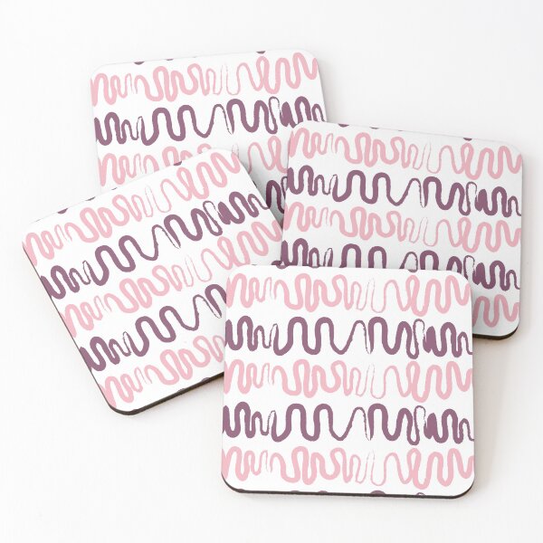 Item preview, Colorful, Simple, Minimalist Pattern of Distorted Waves - Colorful Pattern Design Gift Ideas for Birthdays and Christmas designed and sold by Rohit Mane.