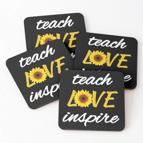 Item preview, Teach Love Inspire Cute Sunflower designed and sold by beruc.