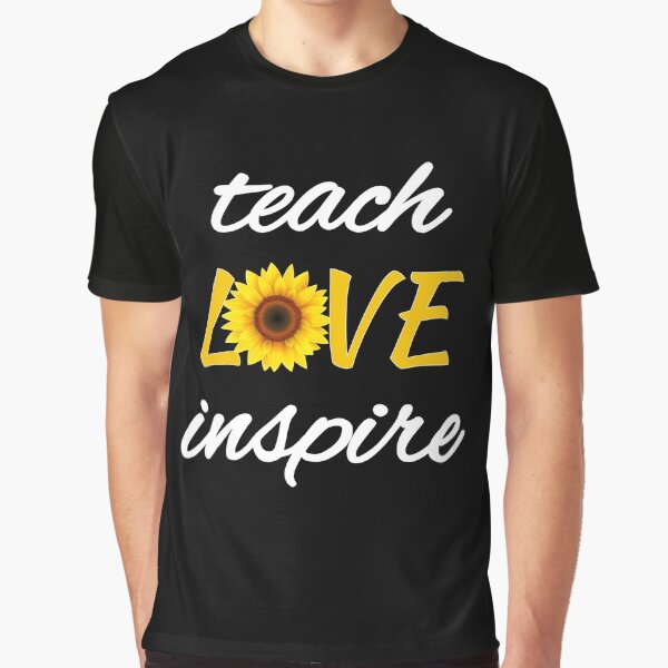 Item preview, Teach Love Inspire Cute Sunflower designed and sold by beruc.