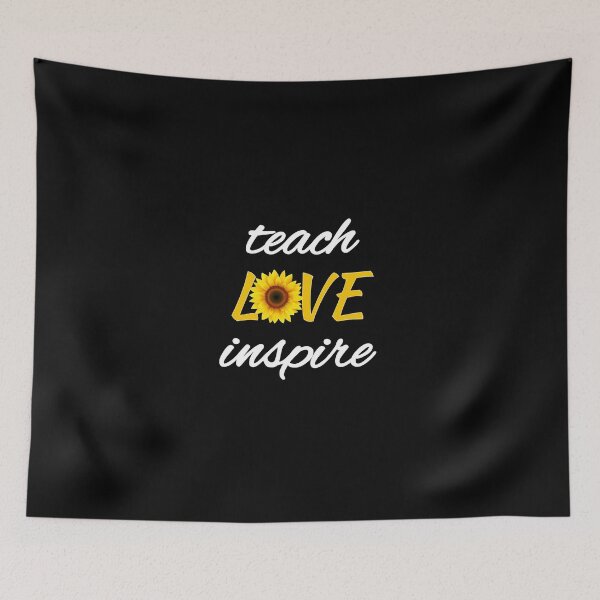 Item preview, Teach Love Inspire Cute Sunflower designed and sold by beruc.
