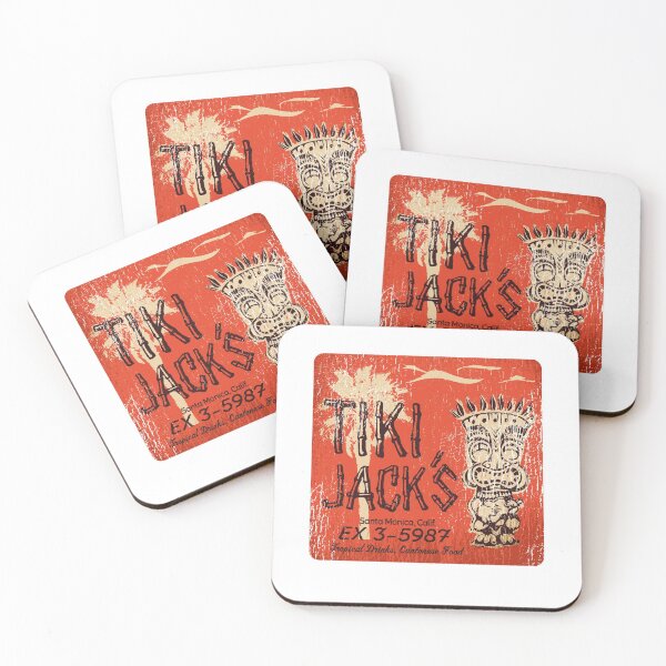 Item preview, Tiki Jack's Santa Monica designed and sold by BourbonMania.