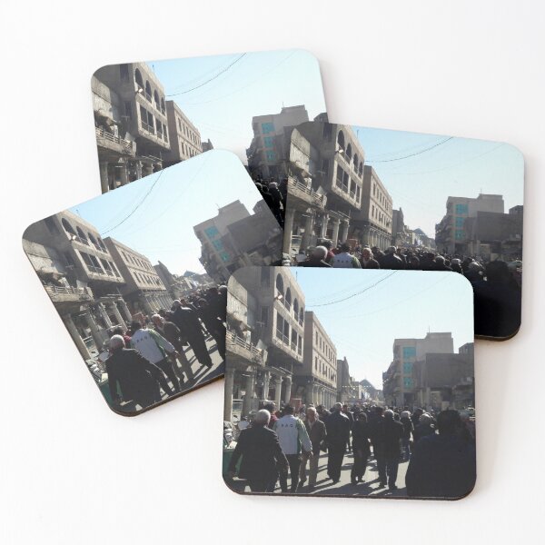 Item preview, Busy Street in Old Town, Baghdad, Iraq designed and sold by Heaven-Earth.