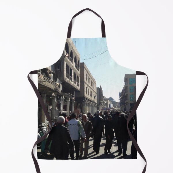 Item preview, Busy Street in Old Town, Baghdad, Iraq designed and sold by Heaven-Earth.