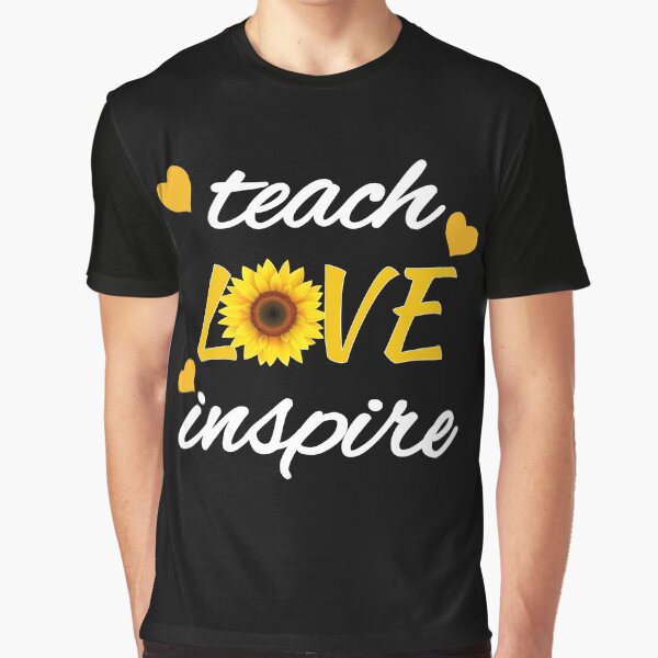 Item preview, Teach Love Inspire Cute Sunflower designed and sold by beruc.