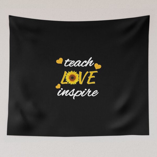 Item preview, Teach Love Inspire Cute Sunflower designed and sold by beruc.